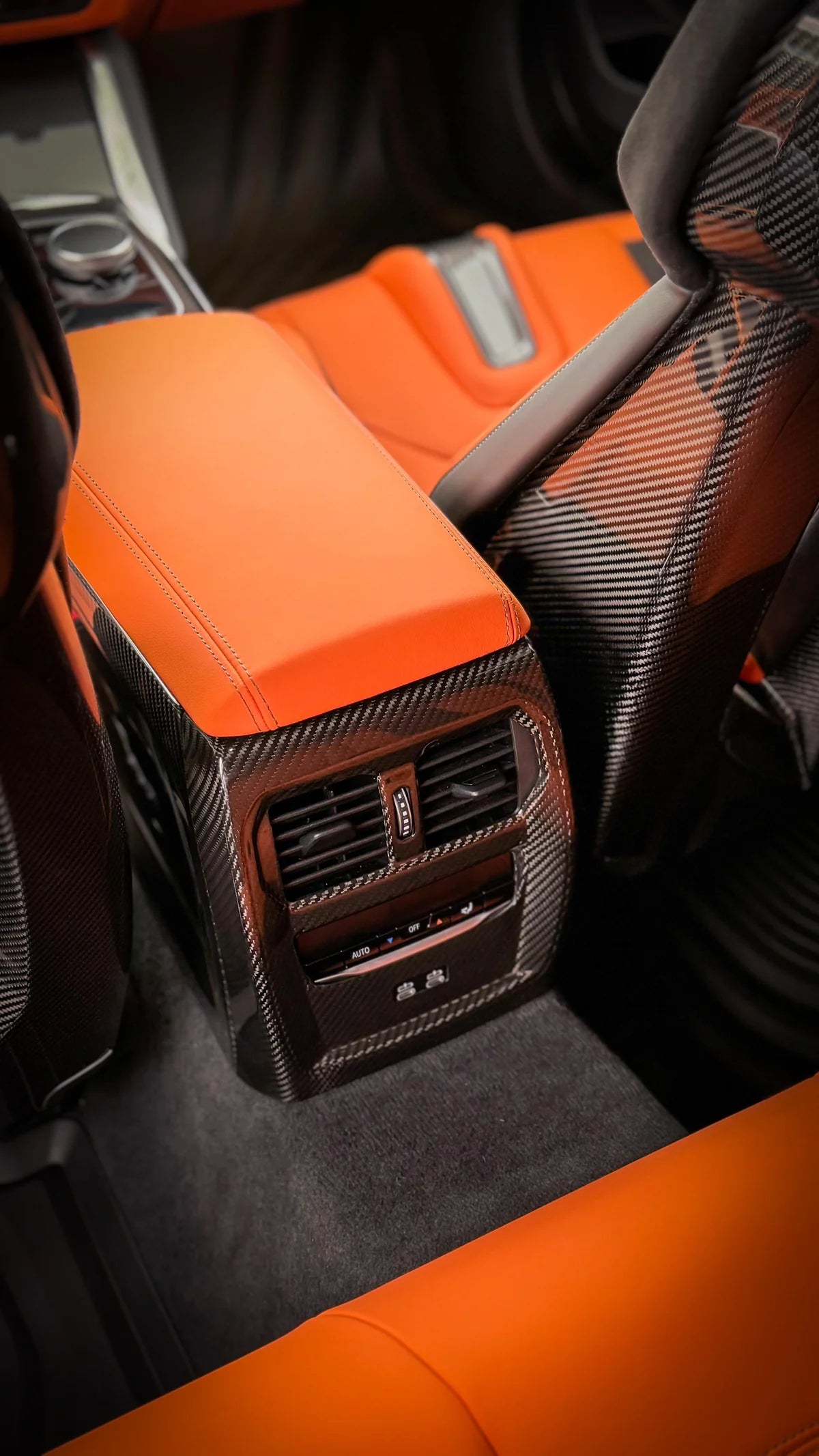 Carbonfiber lnterior Center Konsole passend für BMW 2er 3er M2 M3 M4 G20 G42 G22 G80 G82 G87
