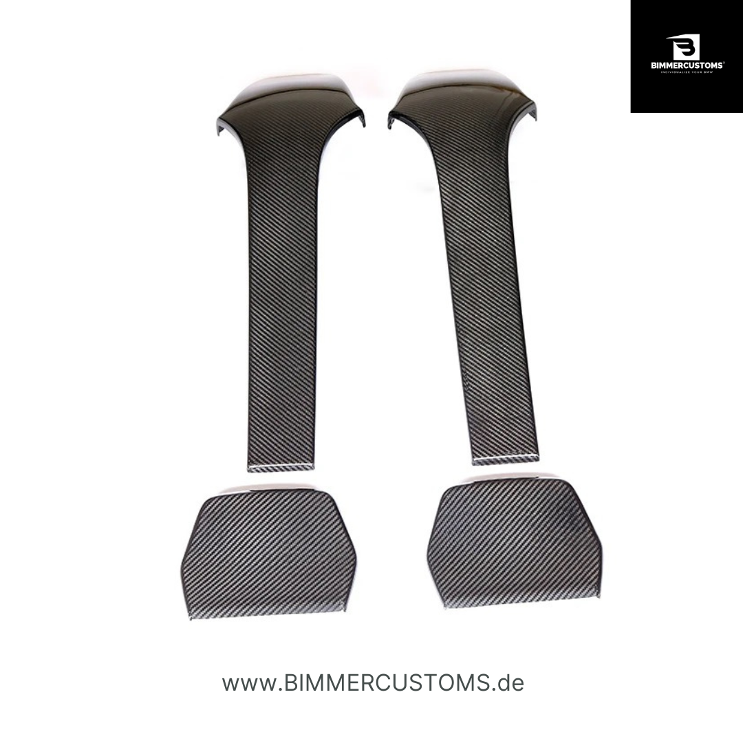 CARBONFIBER SITZVERKLEIDUNG SCHALEN FÜR BMW M3 M4 F80 F82
