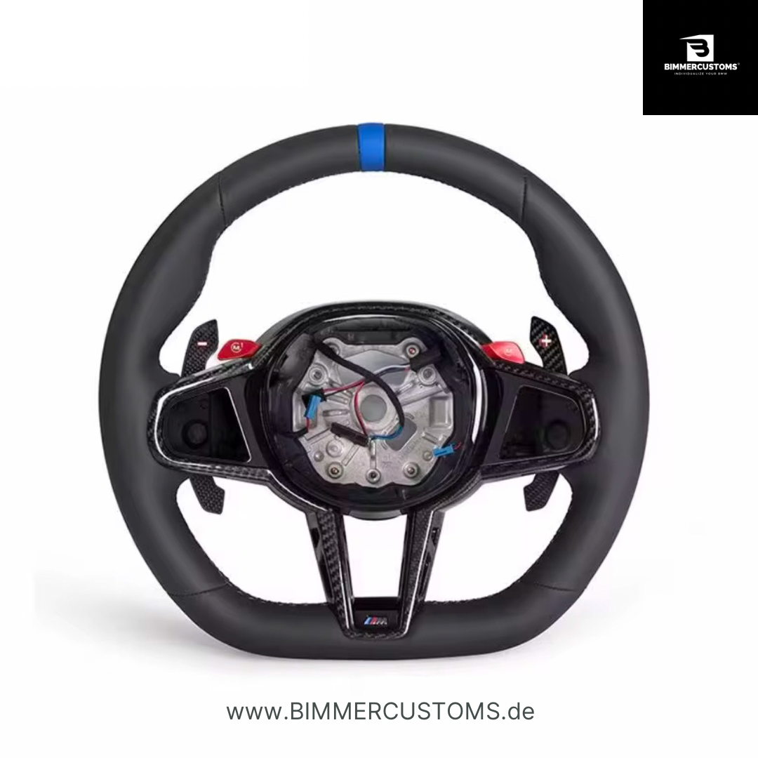 LCI LEDER ALCANTARA LENKRAD PASSEND FÜR BMW G Reihe M2 M3 M4 G87 G80 G81 G82 G83 G20 G21 F40 G30 G32 F90