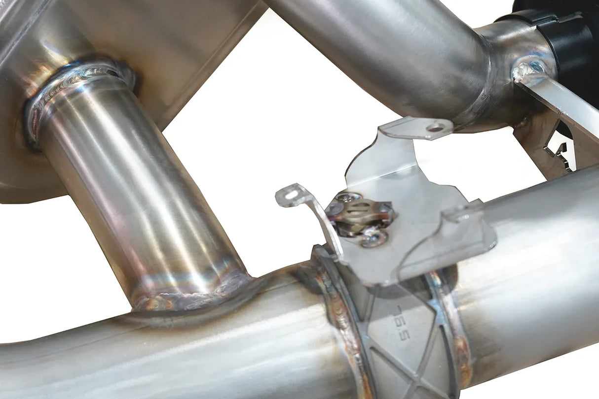 Aulitzky Exhaust ECE Klappen Abgasanlage 3” (76mm) für BMW M2 G87 | S58