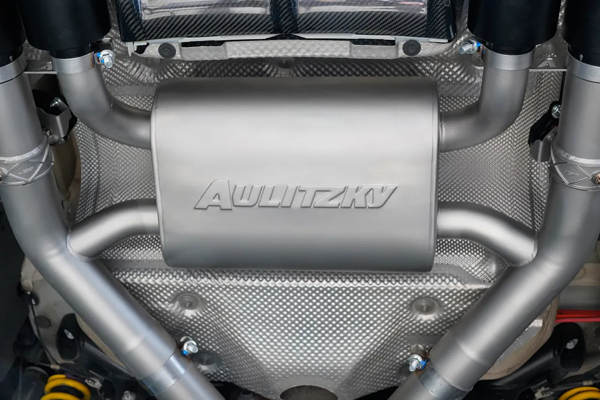 Aulitzky Exhaust ECE Klappen Abgasanlage 3” (76mm) für BMW M3 & M4 F80 F82 F83 | S55