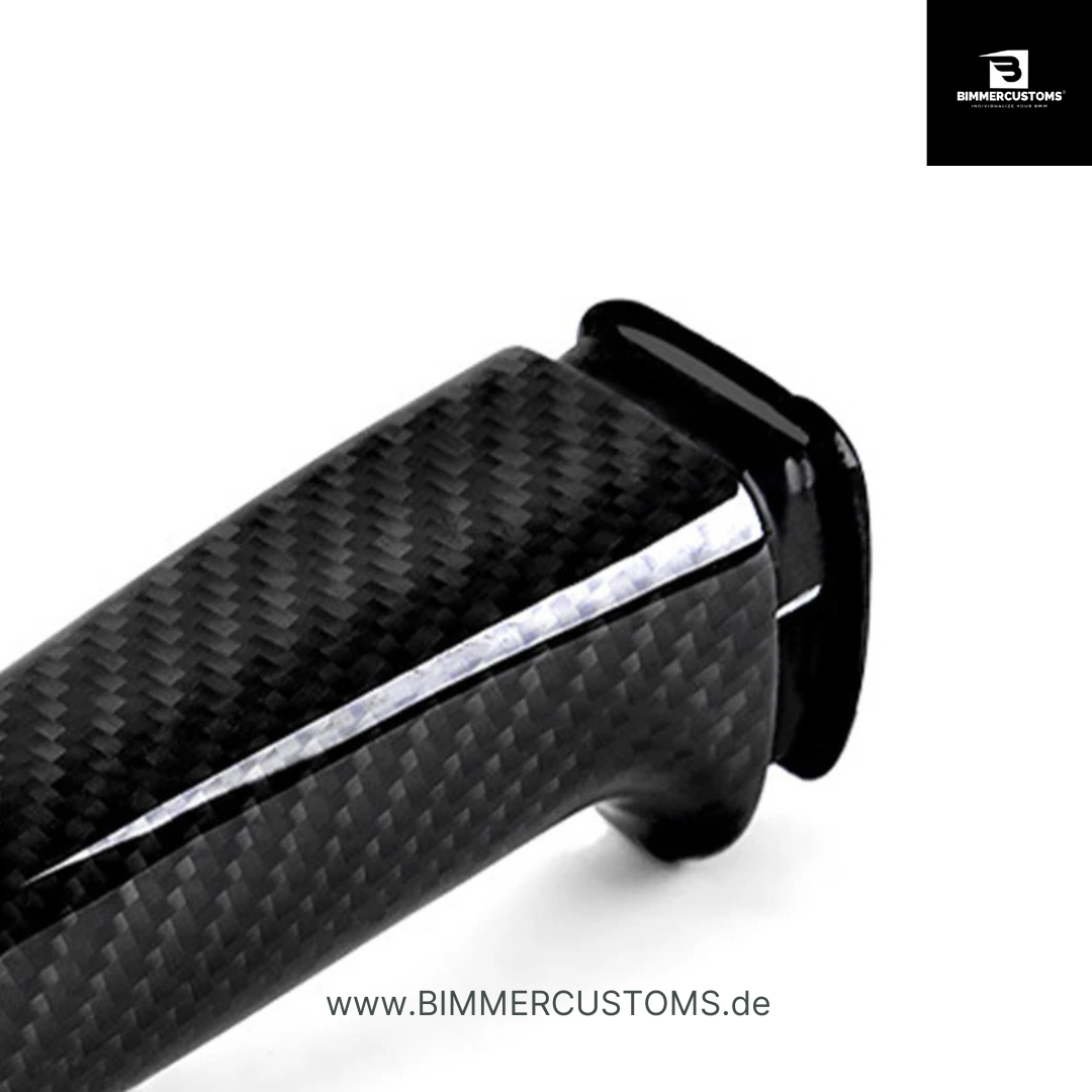 BIMMERCUSTOMS CARBONFIBER HANDBREMSGRIFF FÜR BMW 1er 2er 3er 4er M3 M4 F20 F30 F32 F33 F36 F80 F82 F83