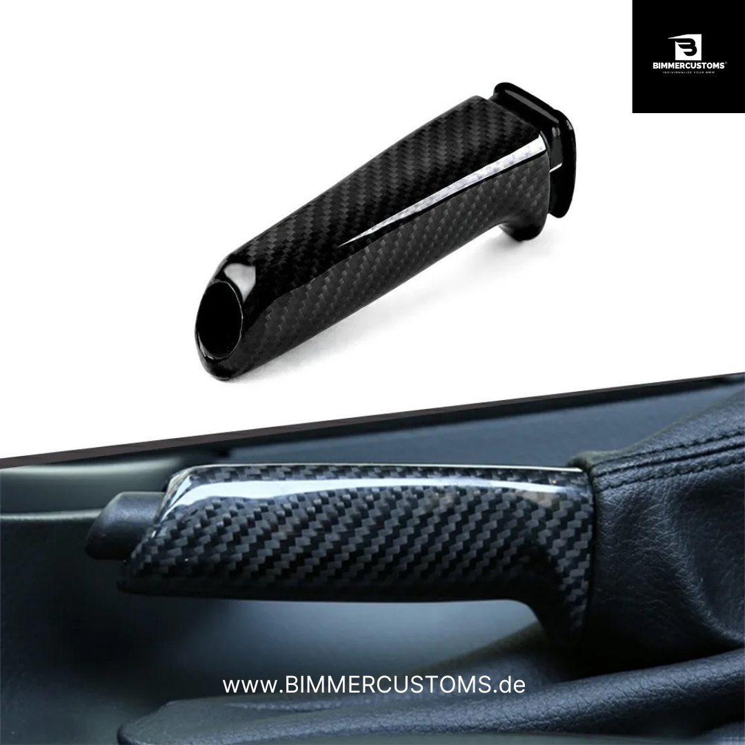 BIMMERCUSTOMS CARBONFIBER HANDBREMSGRIFF FÜR BMW 1er 2er 3er 4er M3 M4 F20 F30 F32 F33 F36 F80 F82 F83
