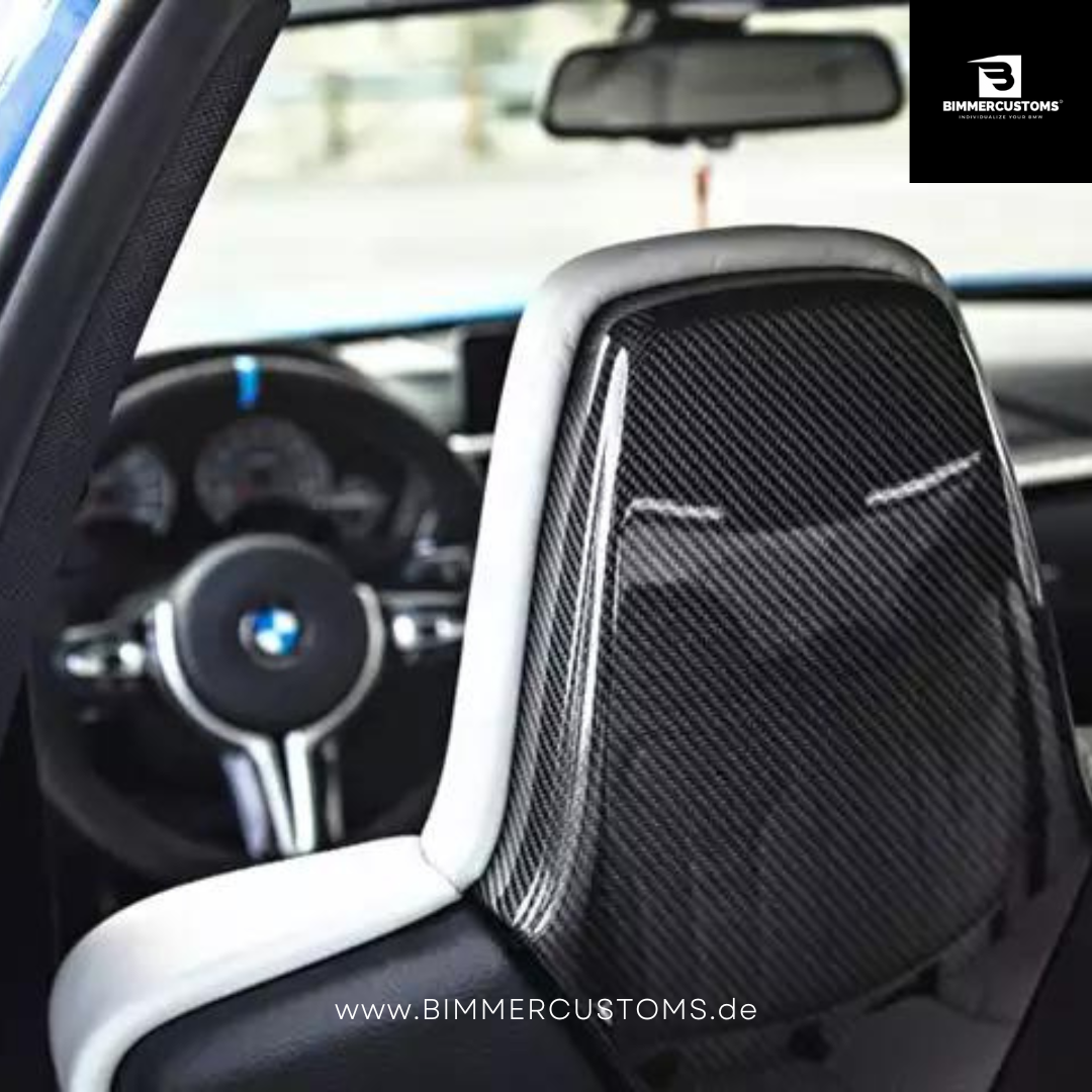 CARBONFIBER SITZVERKLEIDUNG SCHALEN FÜR BMW M3 M4 F80 F82