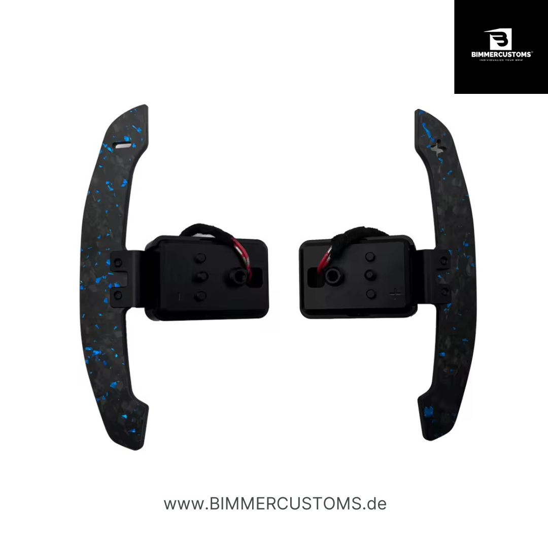 BIMMERCUSTOMS Magnetische Schaltwippen (Shift Paddles) PASSEND FÜR BMW F- & G-Serie F20 F30 F32 F80 F82 F87 G87 G80 G82 G20 G30 F90