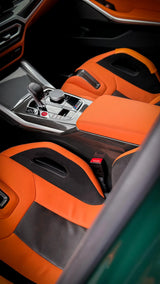 Carbonfiber lnterior Center Konsole passend für BMW 2er 3er M2 M3 M4 G20 G42 G22 G80 G82 G87