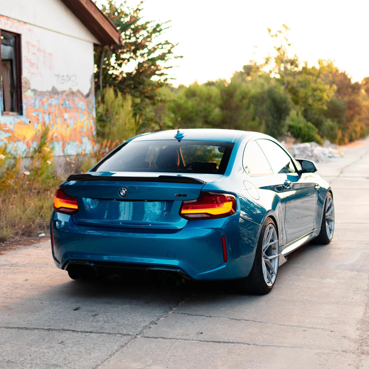 Carbon Rear Spoiler CS passend für BMW 2 Series F22 F23 F87