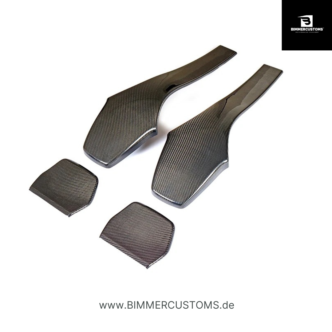 CARBONFIBER SITZVERKLEIDUNG SCHALEN FÜR BMW M3 M4 F80 F82