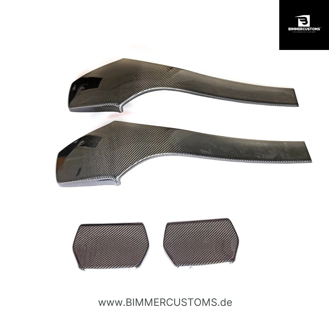 CARBONFIBER SITZVERKLEIDUNG SCHALEN FÜR BMW M3 M4 F80 F82