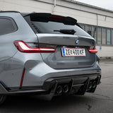 CARBON Heckspoiler 3-teilig passend für BMW M3 Touring G81  | inkl. TÜV