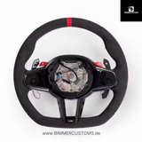 LCI LEDER ALCANTARA LENKRAD PASSEND FÜR BMW G Reihe M2 M3 M4 G87 G80 G81 G82 G83 G20 G21 F40 G30 G32 F90