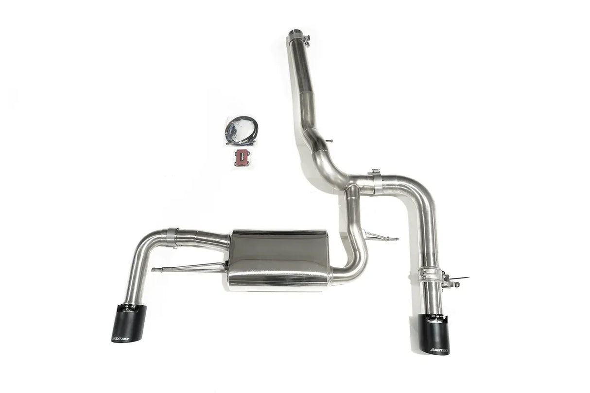 Aulitzky Exhaust ECE Abgasanlage mit Klappensteuerung | Passend für BMW M135i F40 B48