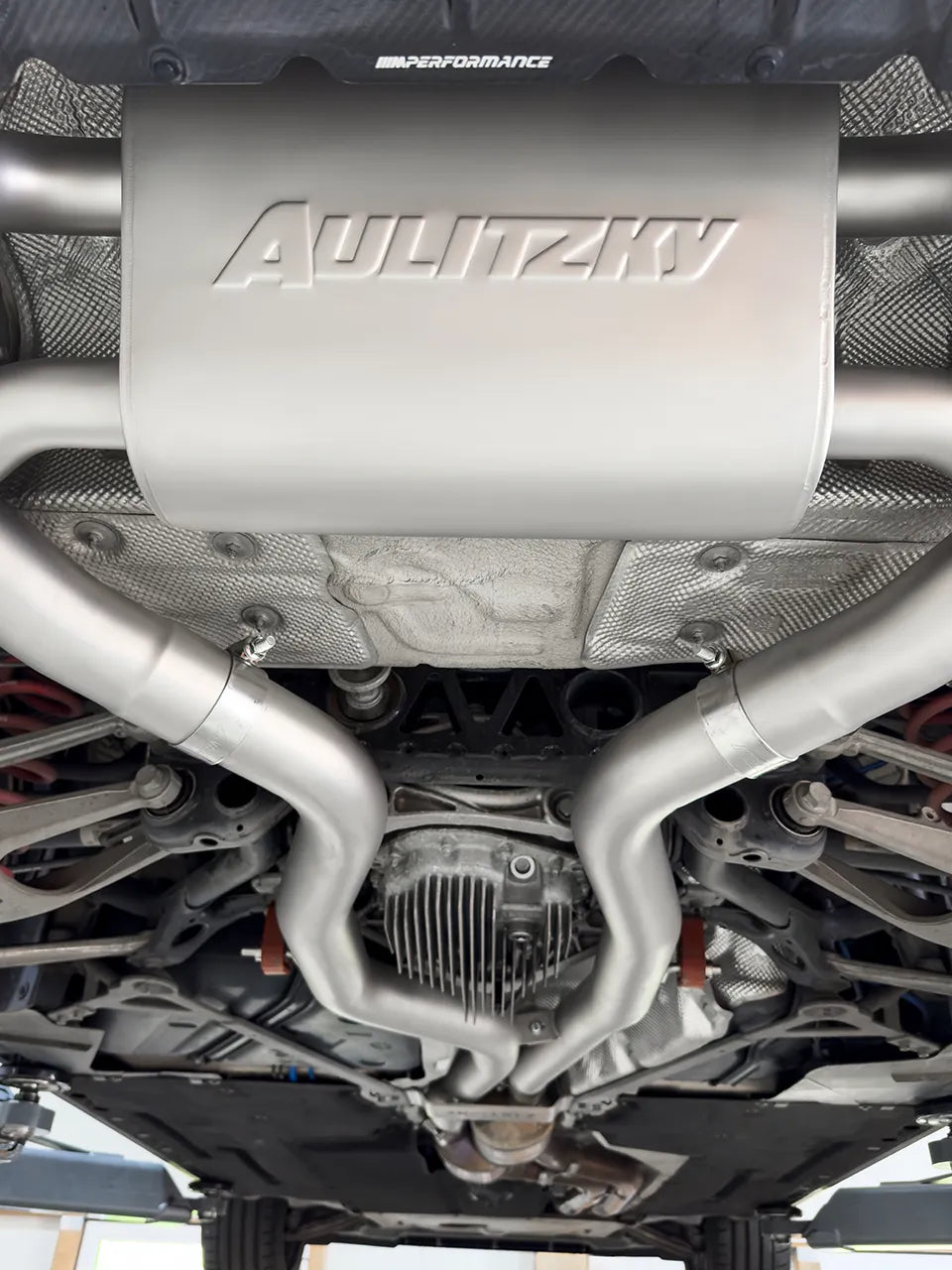 Aulitzky Exhaust ECE Klappen Abgasanlage 3” (76mm) für BMW M2 Competition & M2 CS F87 | S55