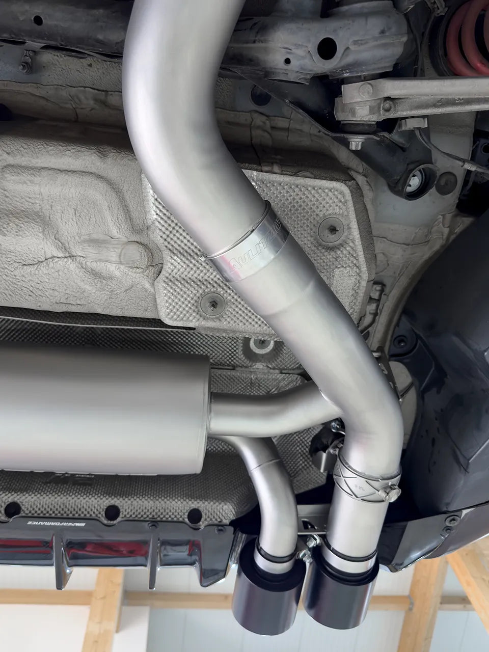 Aulitzky Exhaust ECE Klappen Abgasanlage 3” (76mm) für BMW M2 Competition & M2 CS F87 | S55