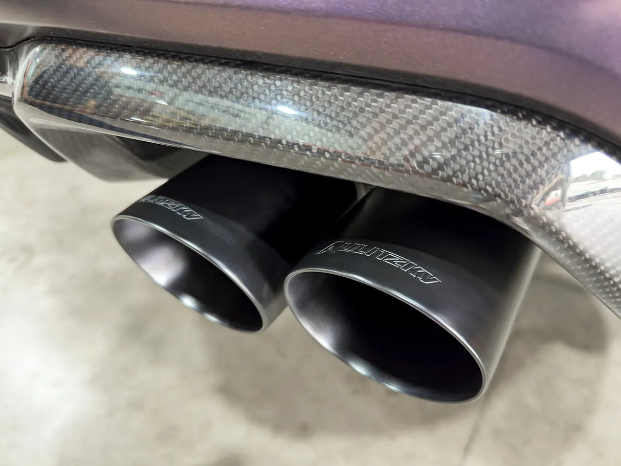 Aulitzky Exhaust ECE Klappen Abgasanlage 3” (76mm) für BMW M2 Competition & M2 CS F87 | S55