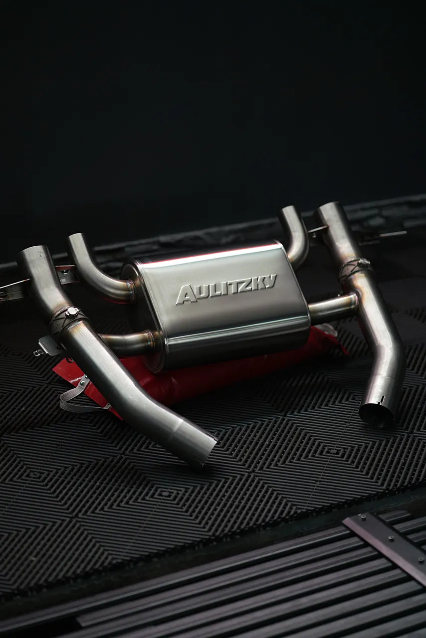 Aulitzky Exhaust ECE Abgasanlage | Passend für BMW M3 M4 Competition, CS & CSL | S58 G80 G81 G82 G83