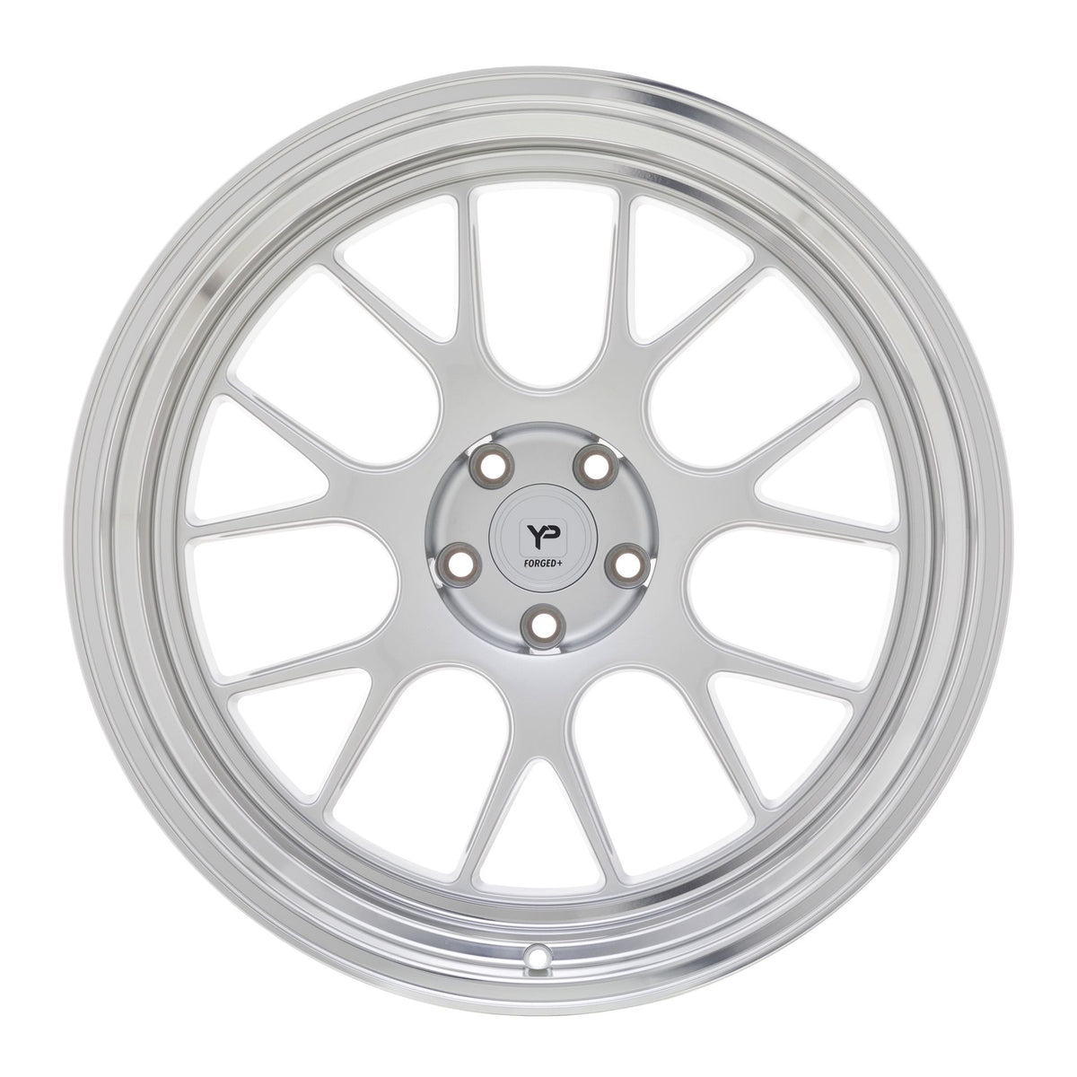 YIDO PERFORMANCE FELGEN FORGED+R CS1.1 GLOSS SATIN SILVER/POLISHED FÜR BMW M3 M4 F80 F82 F83 G87 G80 G81