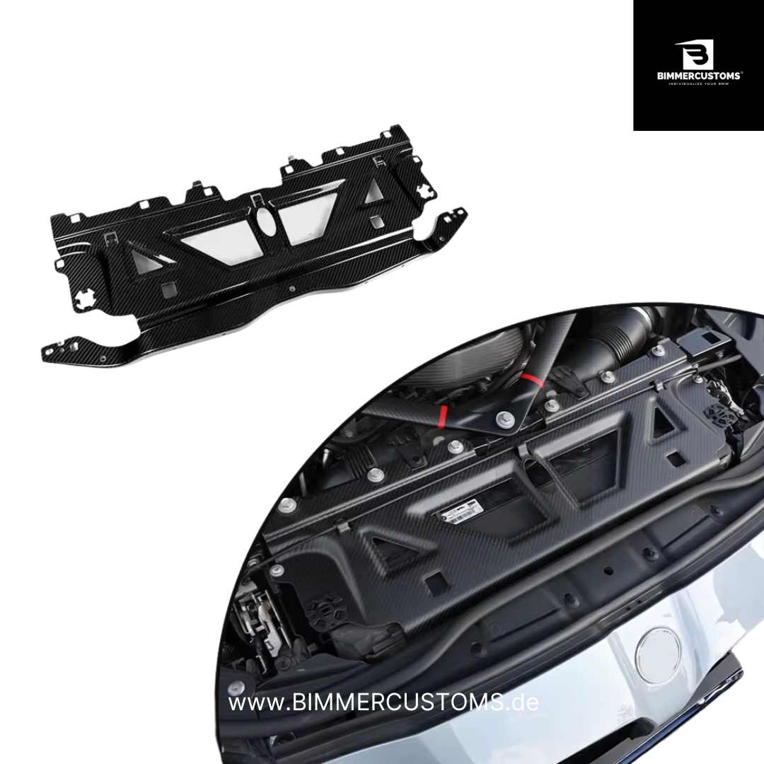 Echt-Carbon Engine Bay Upgrade Kit – Passend für BMW G87 / G80 G81 / G82 G83 (S58) | BIMMERCUSTOMS