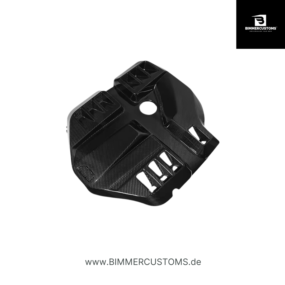 Echt-Carbon Motorabdeckung – Passend für BMW G87 / G80 G81 / G82 G83 (S58) | BIMMERCUSTOMS