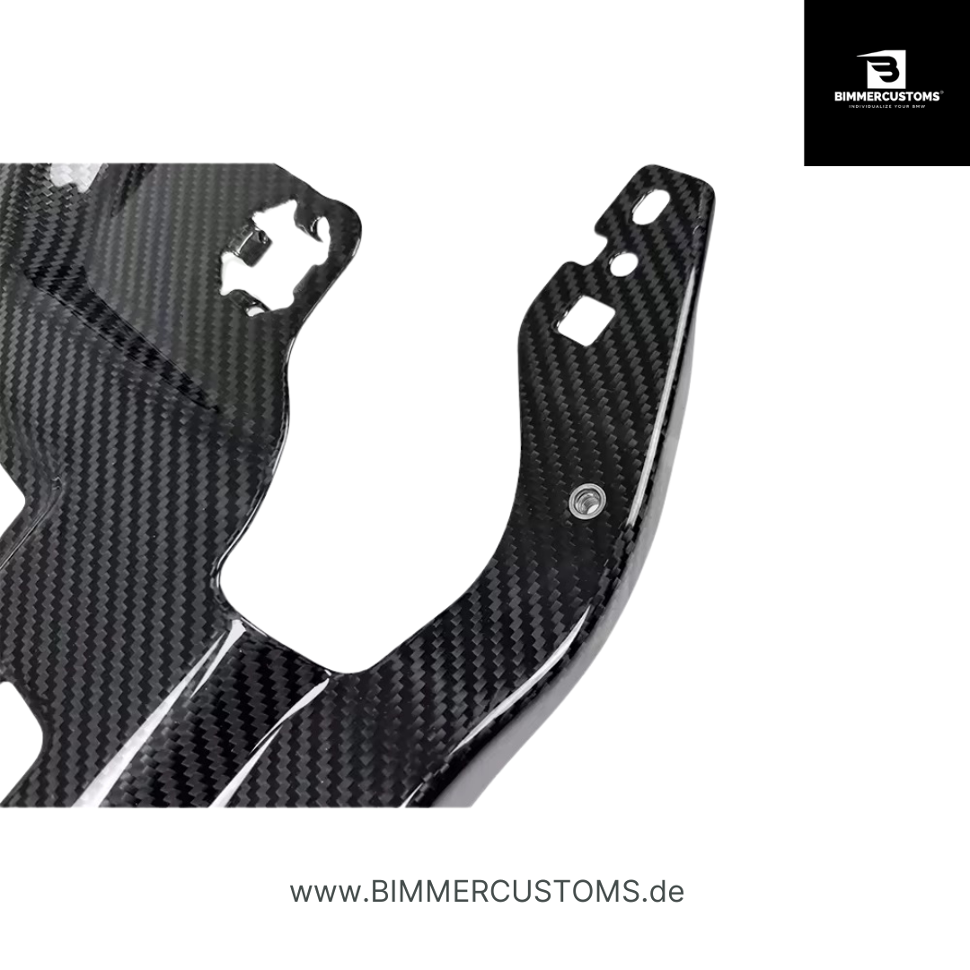 Echt-Carbon Schlossträger Abdeckung – Passend für BMW G87 / G80 G81 / G82 G83 (S58) | BIMMERCUSTOMS