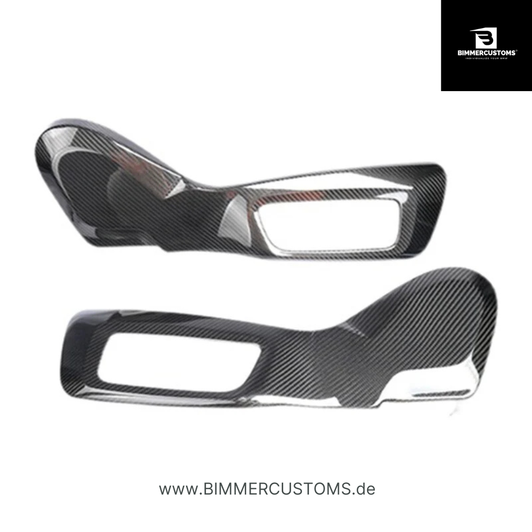Carbonfiber Sitzseitenteile Seat Cover – passend für BMW M2 M3 G87 / G80 / G81 / M4 G82 G83 | BIMMERCUSTOMS