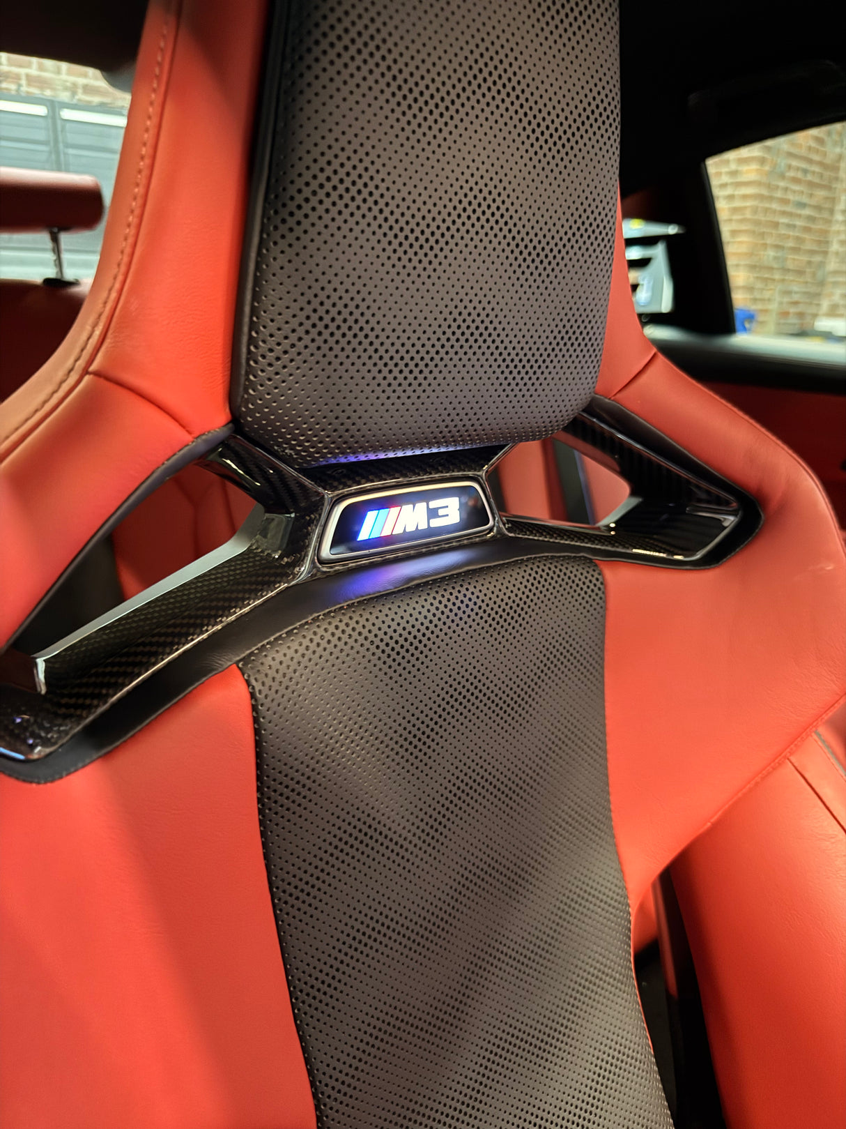 Carbonfiber Sitzschalen Einsätze passend für BMW M3/M4 G80 G81 G82 G82 (OEM-Fitment)