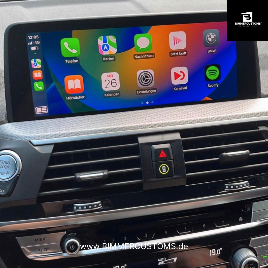 APPLE CARPLAY NACHRÜSTUNG FÜR BMW F REIHE NAV PROF F20 F21 F30 F31 F32 F33 F36 F87 F80 F82 F83 F90 M2 M35 M4 M