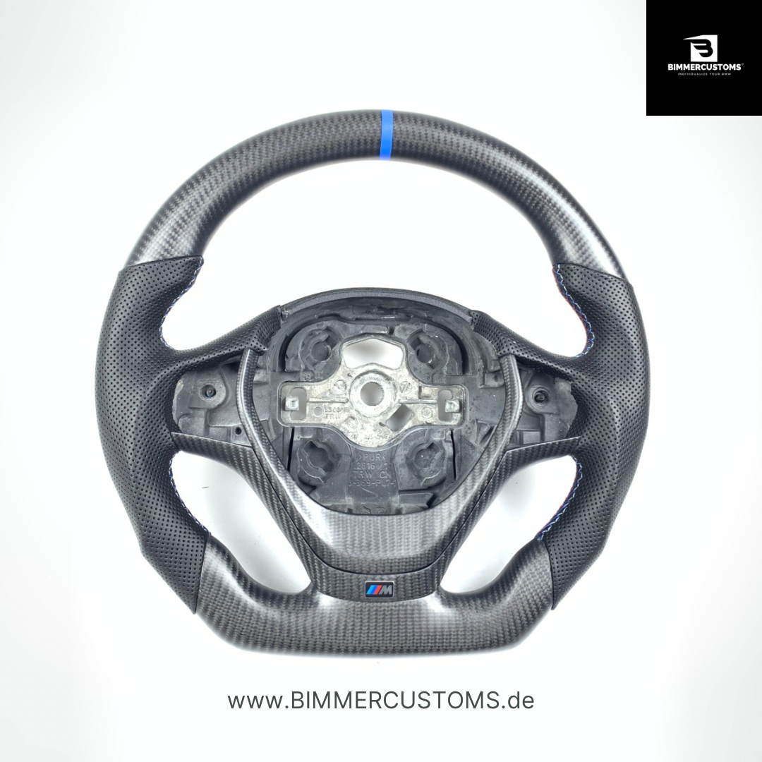 ALCANTARA CARBONFIBER MATT SPORT LENKRAD PASSEND FÜR BMW M2 F87 M3 F80 M4 F82 F83 F20 F21 F22 F23 F30 F31 F32 F33 F36 Competition