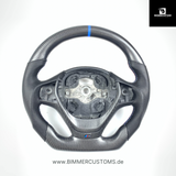 ALCANTARA CARBONFIBER MATT SPORT LENKRAD PASSEND FÜR BMW M2 F87 M3 F80 M4 F82 F83 F20 F21 F22 F23 F30 F31 F32 F33 F36 Competition