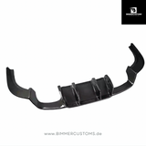 BIMMERCUSTOMS CARBON HECK DIFFUSOR VOR SYTLE PASSEND FÜR BMW M2 F87 M2 COMPETITION F87