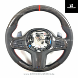 LEDER CARBONFIBER LENKRAD RACE DISPLAY PASSEND FÜR BMW 1er 2er 3er 4er 5er F40 G20 G21 G30 M3 M4 M5 G80 G82 F90