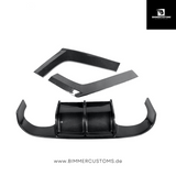 BIMMERCUSTOMS CARBON DIFFUSOR HECKEINSATZ V STYLE PASSEND FÜR BMW M3 M4 F80 F82 F83