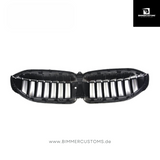 BIMMERCUSTOMS CARBON NIEREN DOPPELSTEG FRONTGRILL PASSEND FÜR BMW 3er G20 G21