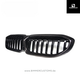 BIMMERCUSTOMS CARBON NIEREN DOPPELSTEG FRONTGRILL PASSEND FÜR BMW 3er G20 G21