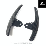 ALCANTARA CARBONFIBER LENKRAD WHITE LINE PASSEND FÜR BMW M2 F87 M3 F80 M4 F82 F83 F20 F21 F22 F23 F30 F31 F32 F33 F36 Competition
